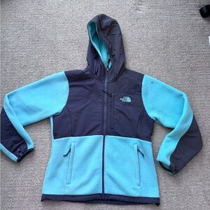 The North Face Women’s Gray and Mint Green Jacket